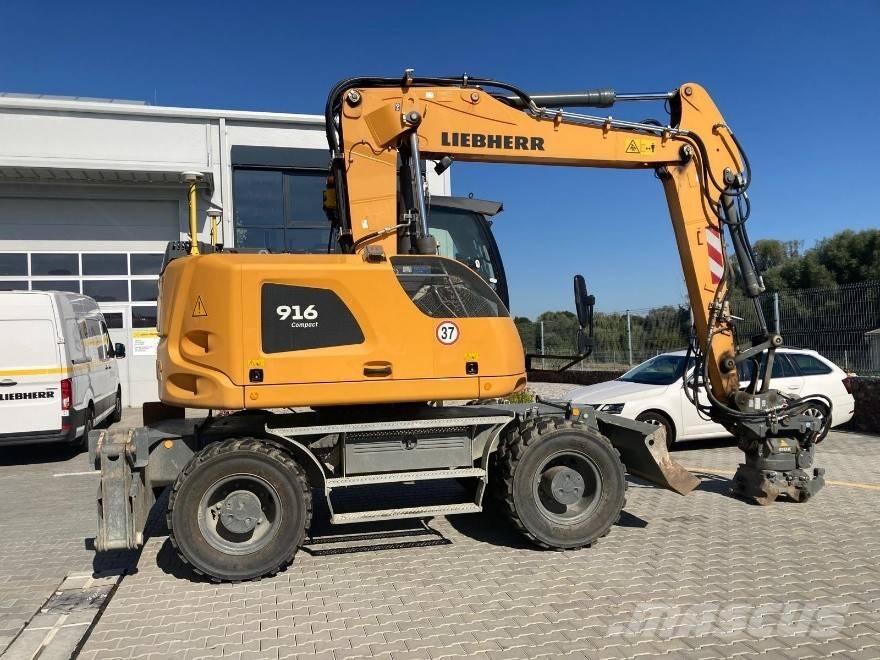Liebherr A 916 Compact Litronic Bageri na kotačima