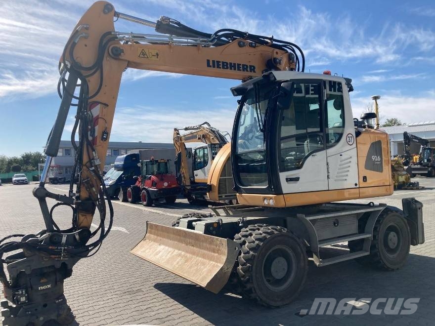 Liebherr A 916 Compact Litronic Bageri na kotačima