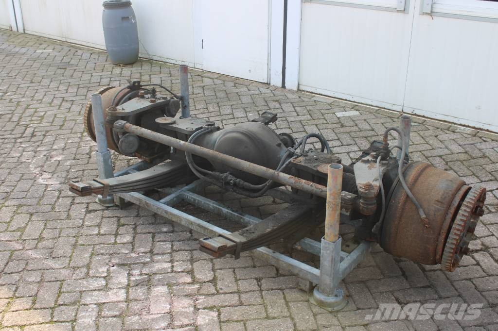 Terberg front axle RT Vooras 4X4 Važiuoklė ir suspensija