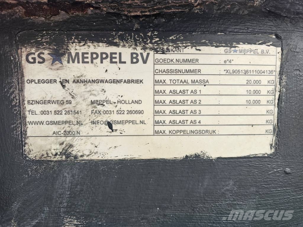 GS Meppel AIC 2000N Demontažne prikolice