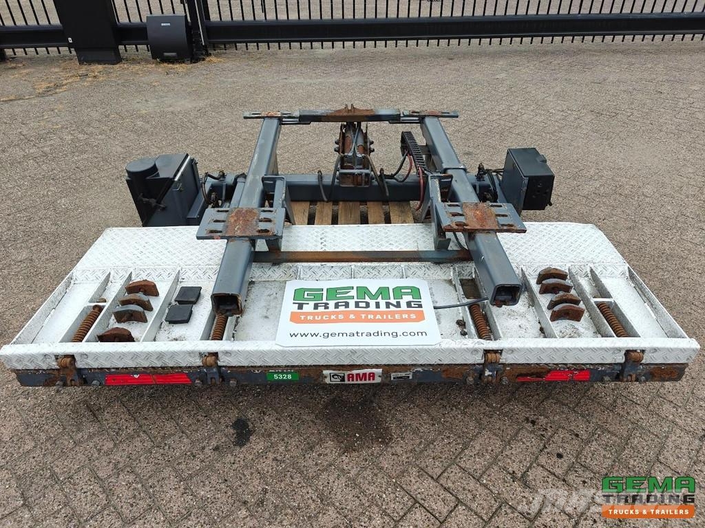 AMA 25 UH Folding Flap - 2500 KG - CE - 170cm LONG - 2 بوابات خلفية