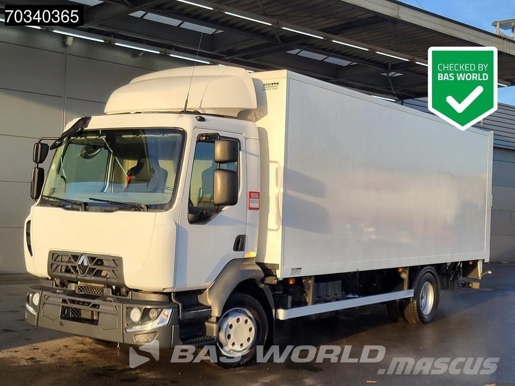 Renault D 240 4X2 12tonner 1500kg Ladebordwand Automatic E Bakwagens met gesloten opbouw