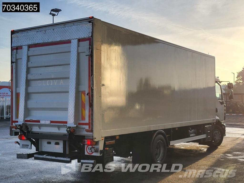 Renault D 240 4X2 12tonner 1500kg Ladebordwand Automatic E Bakwagens met gesloten opbouw