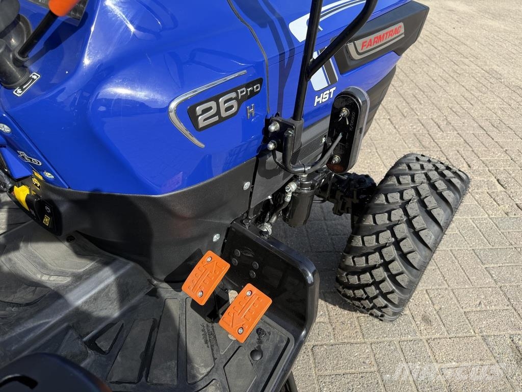 Farmtrac FT26 HST PRO minitractor NIEUW op garden pro galax Τρακτέρ