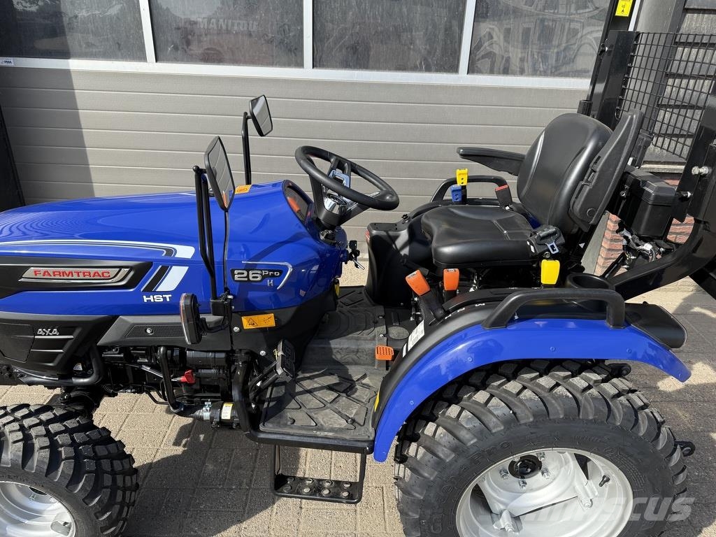 Farmtrac FT26 HST PRO minitractor NIEUW op garden pro galax Τρακτέρ
