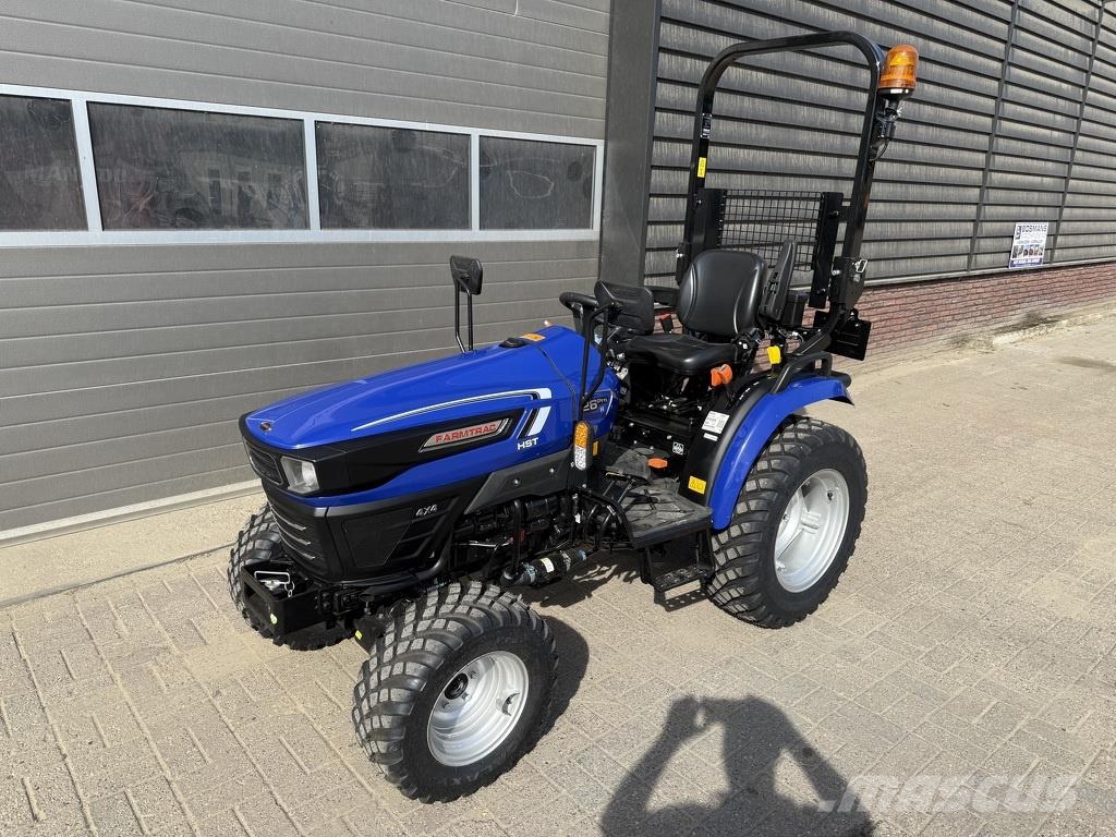 Farmtrac FT26 HST PRO minitractor NIEUW op garden pro galax Τρακτέρ