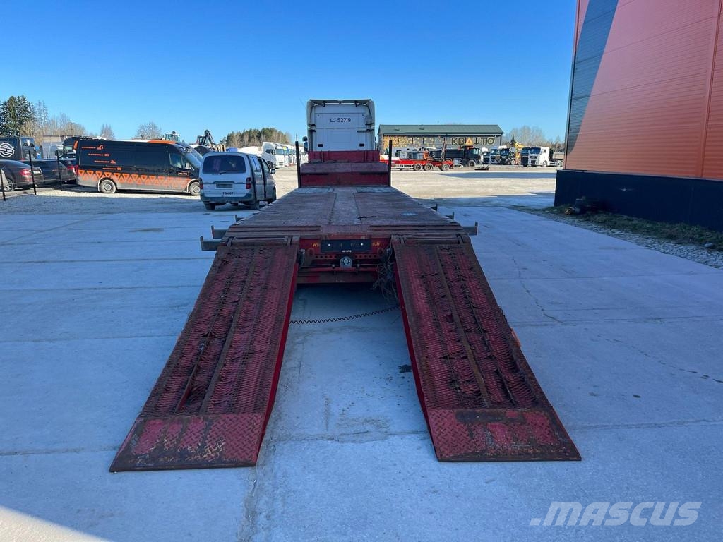 Nooteboom MCO-58-04V PLATFORM 9900 mm + 6100 + 6400 mm EXTEN Semirremolques de góndola rebajada