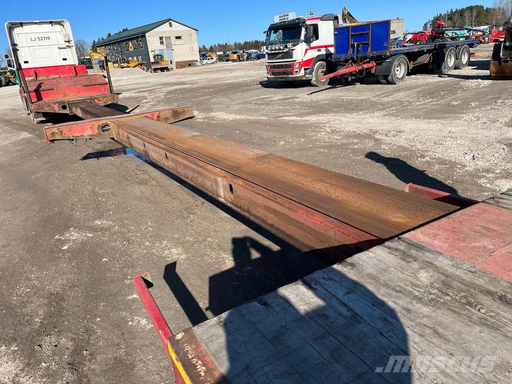 Nooteboom MCO-58-04V PLATFORM 9900 mm + 6100 + 6400 mm EXTEN Semirremolques de góndola rebajada