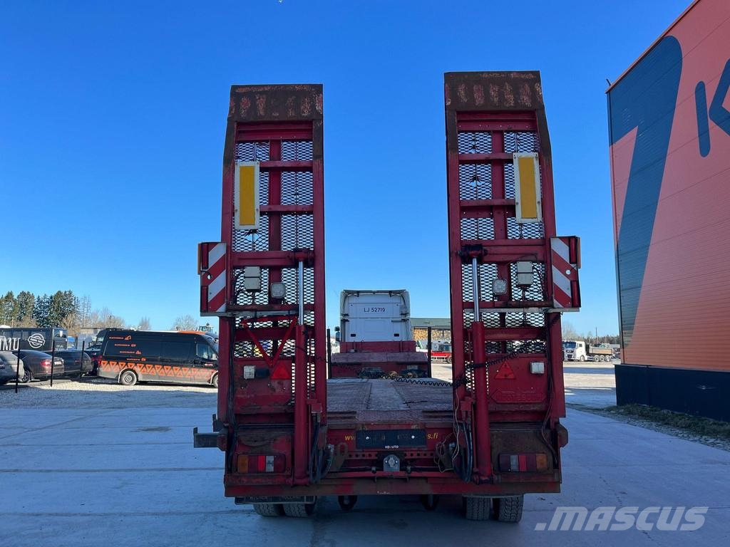 Nooteboom MCO-58-04V PLATFORM 9900 mm + 6100 + 6400 mm EXTEN Semirremolques de góndola rebajada