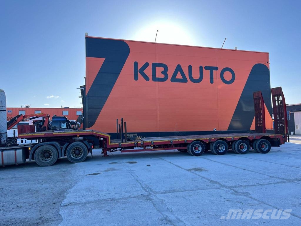 Nooteboom MCO-58-04V PLATFORM 9900 mm + 6100 + 6400 mm EXTEN Semirremolques de góndola rebajada