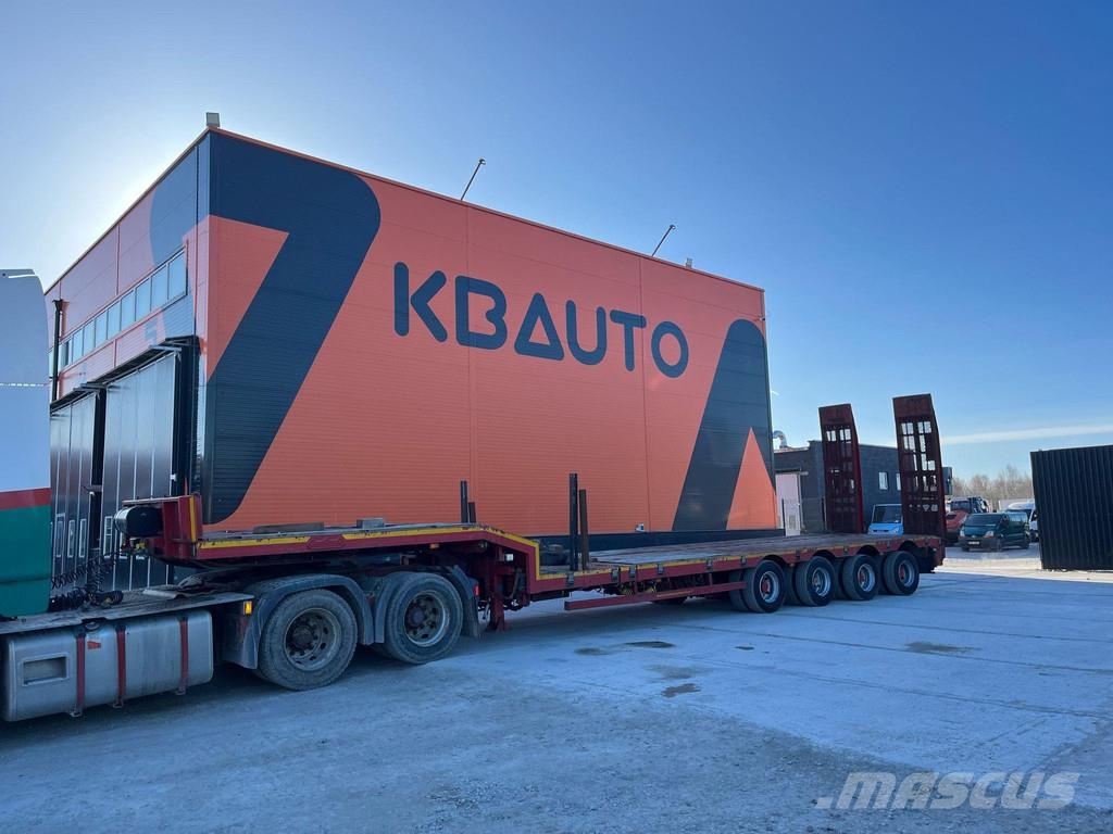 Nooteboom MCO-58-04V PLATFORM 9900 mm + 6100 + 6400 mm EXTEN Semirremolques de góndola rebajada