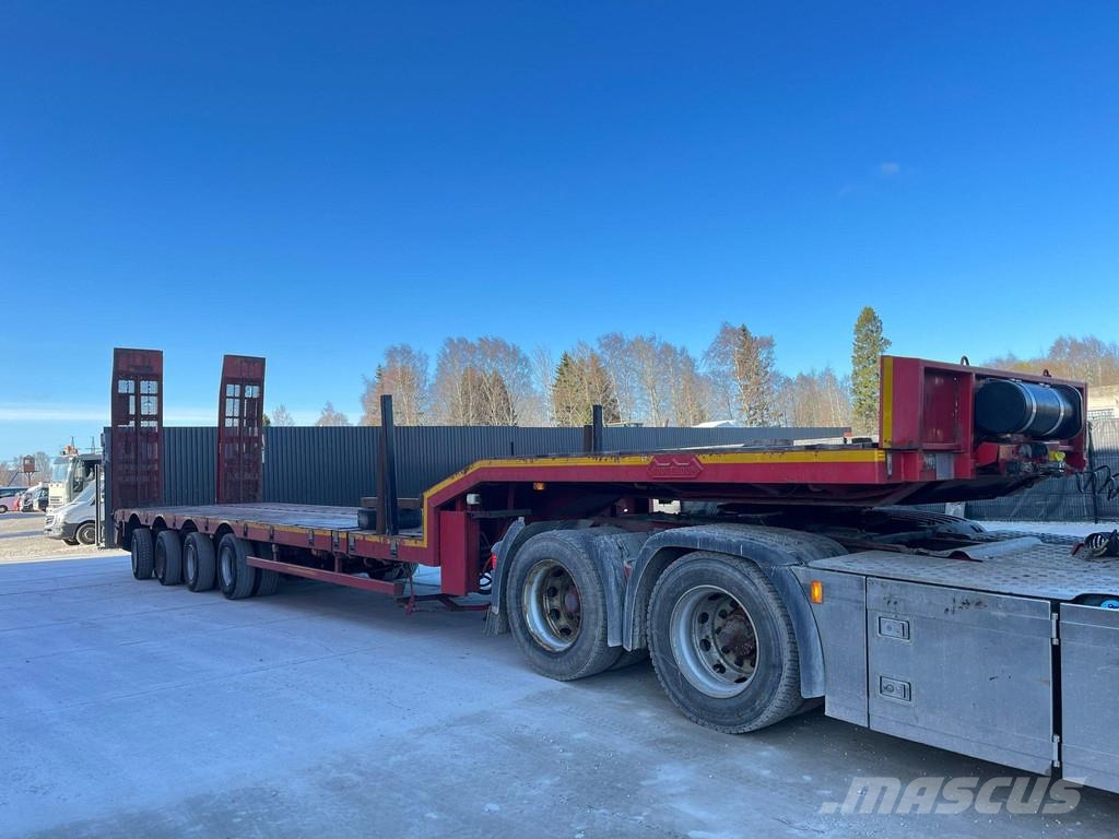 Nooteboom MCO-58-04V PLATFORM 9900 mm + 6100 + 6400 mm EXTEN Semirremolques de góndola rebajada