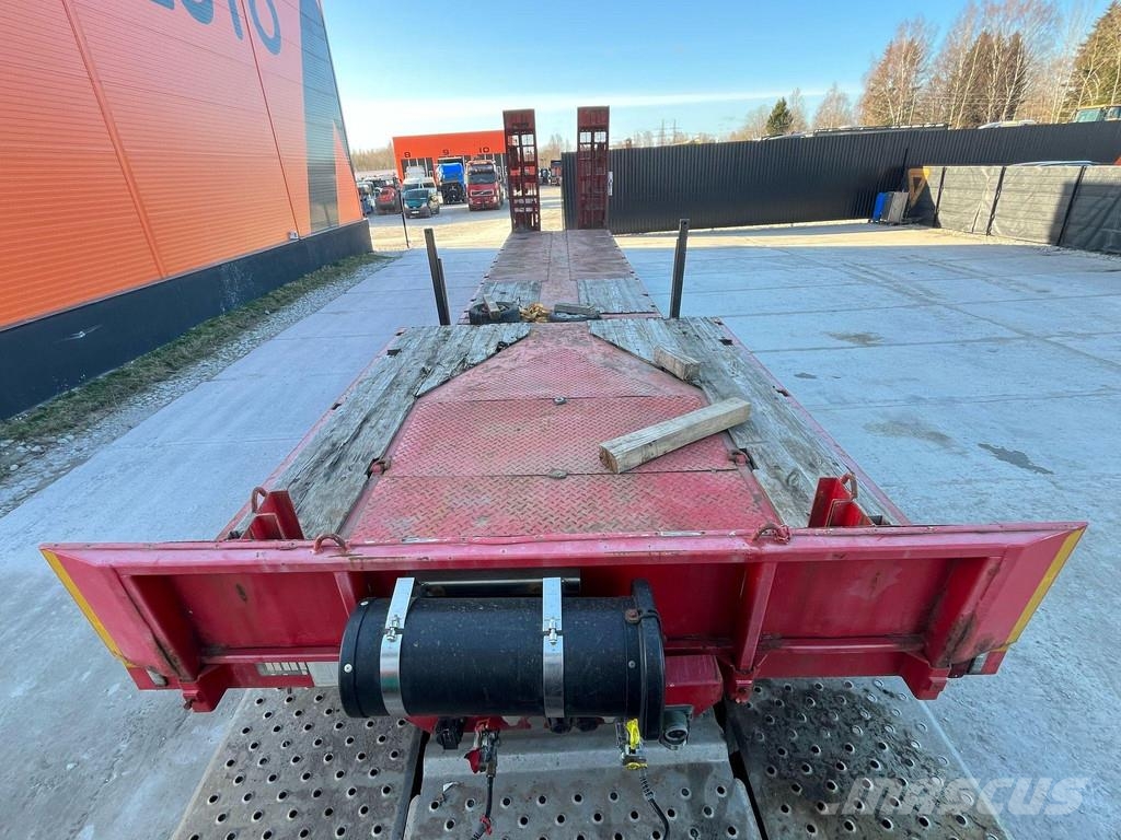 Nooteboom MCO-58-04V PLATFORM 9900 mm + 6100 + 6400 mm EXTEN Semirremolques de góndola rebajada