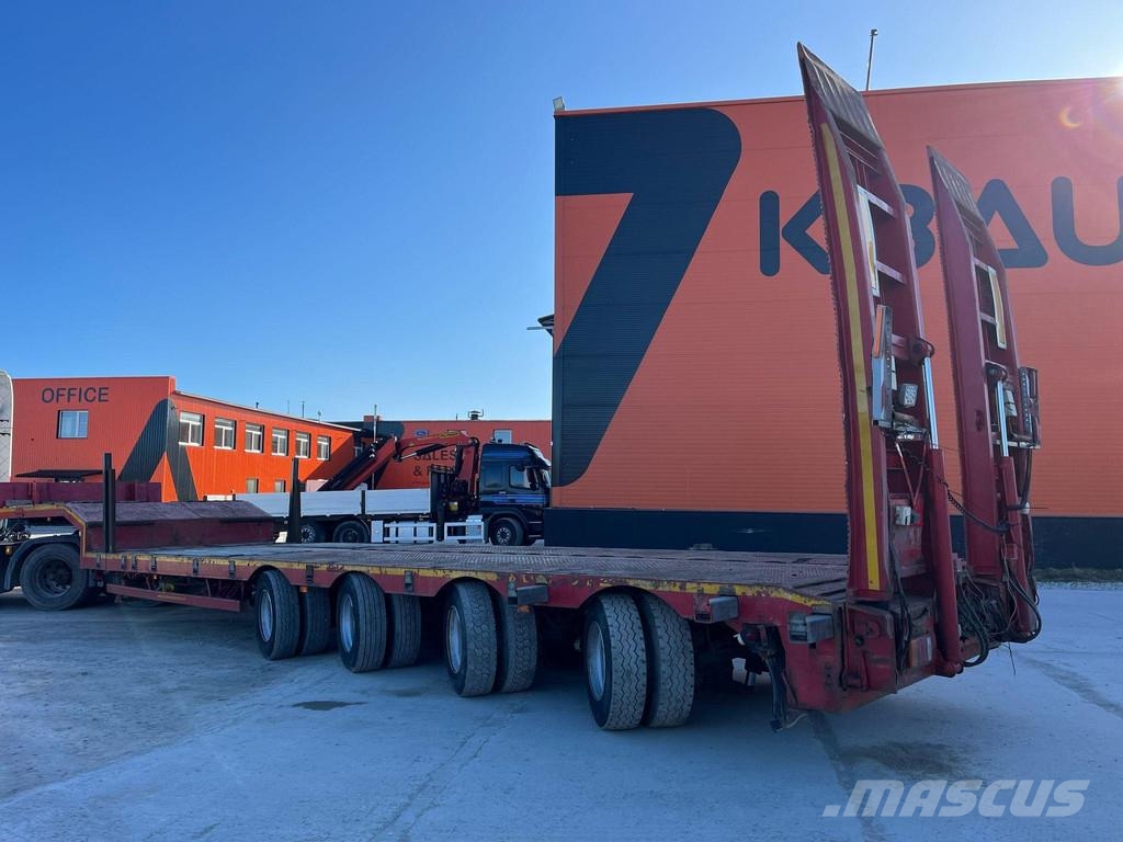 Nooteboom MCO-58-04V PLATFORM 9900 mm + 6100 + 6400 mm EXTEN Semirremolques de góndola rebajada