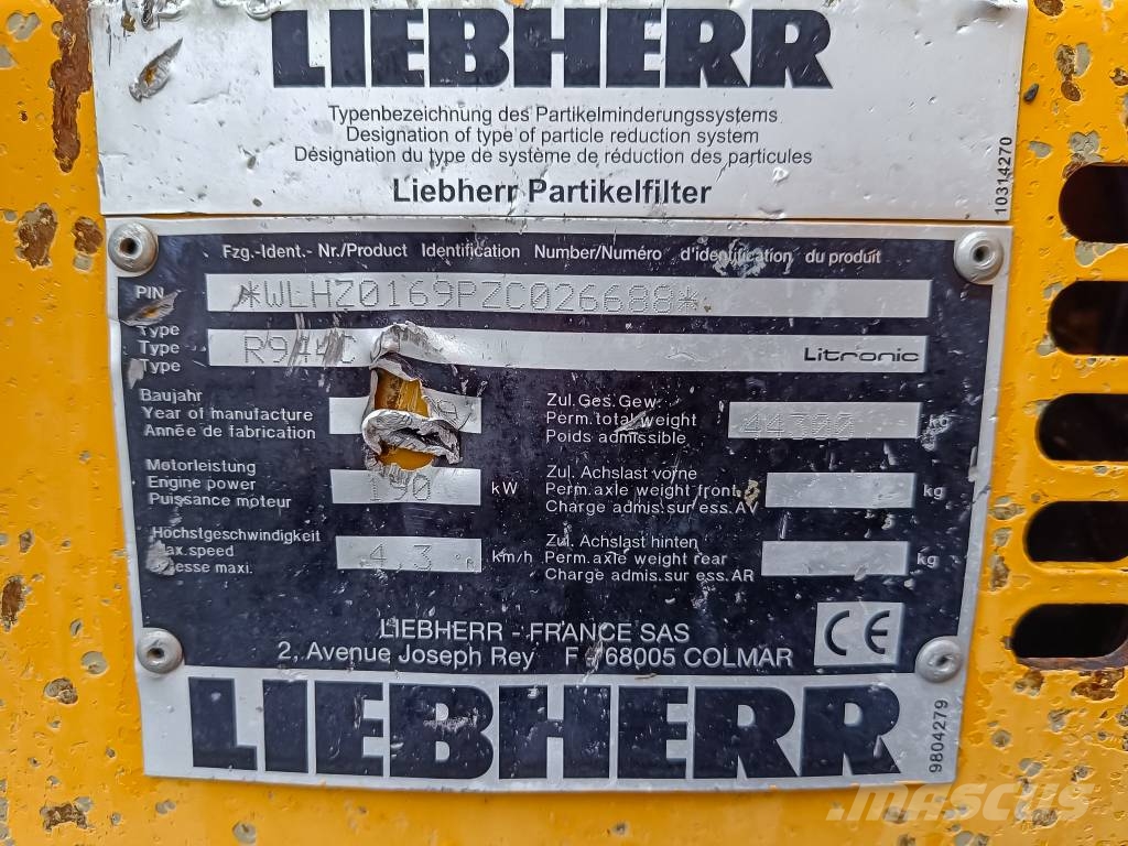 Liebherr R 944 C 大型油圧ショベル12t以上(パワーショベル・ユンボ)
