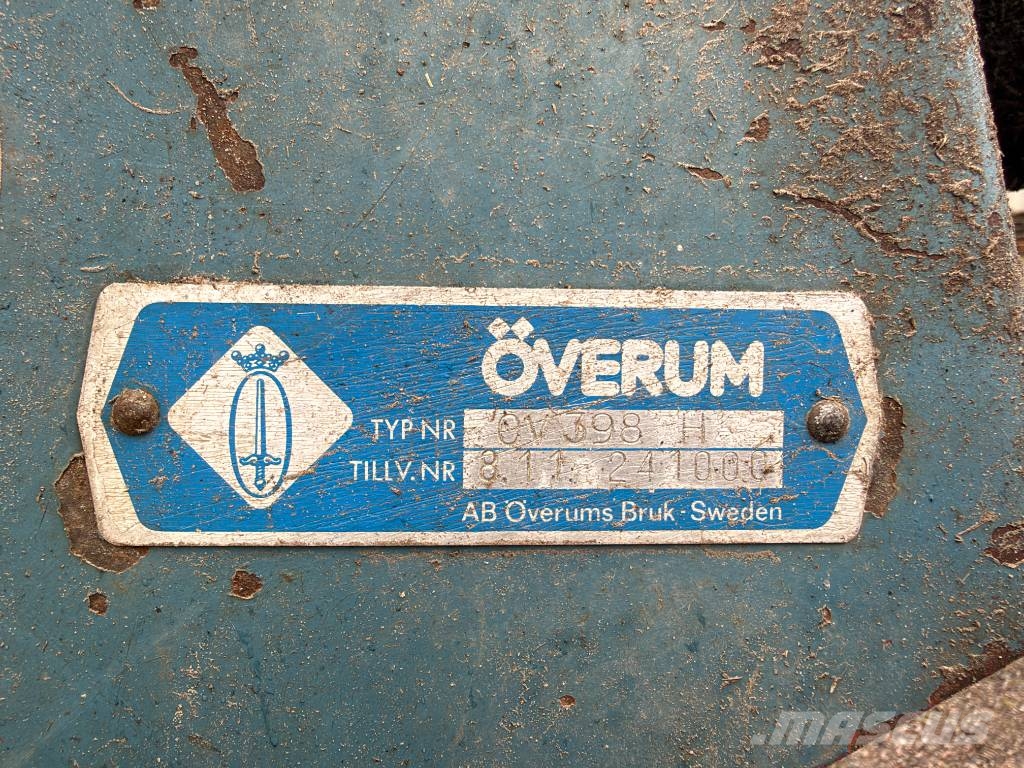 Överum CV 398H Växelplog 3 skär Obračalni plugi