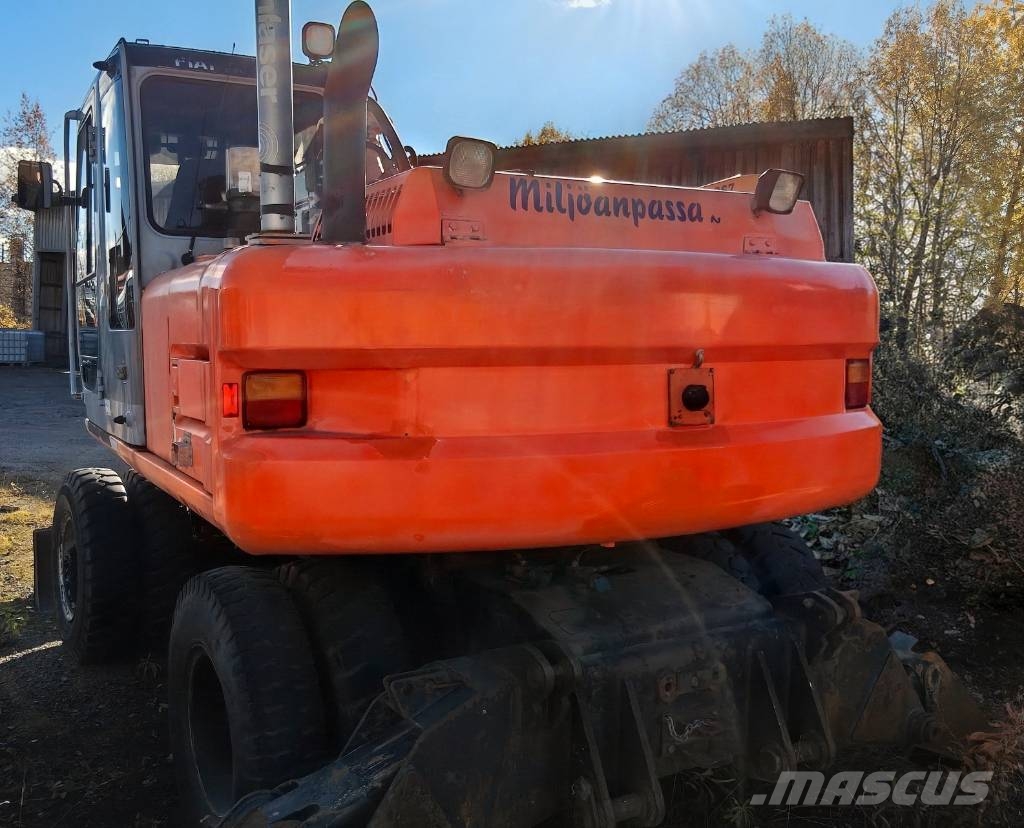 Fiat Hitachi EX165W Mobilbagger
