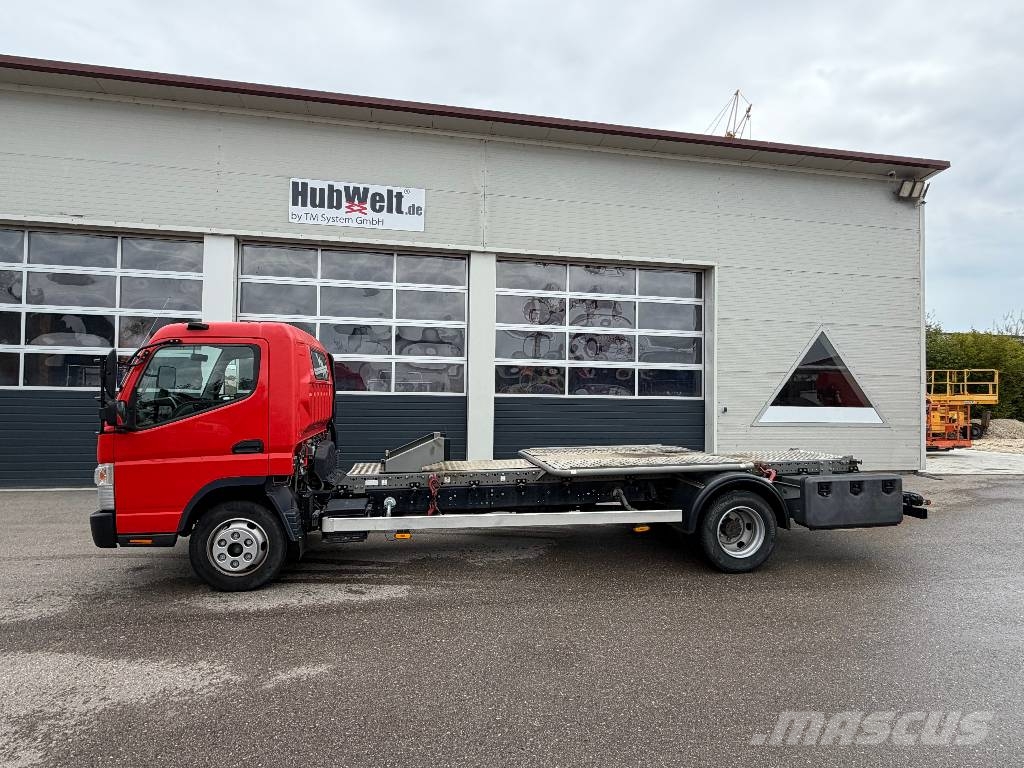 Mitsubishi Fuso Canter Transporter für Teupen LEO 30T Raupena Furgoni altro