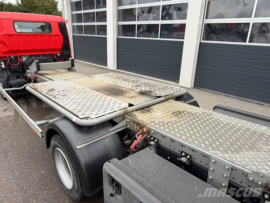 Mitsubishi Fuso Canter Transporter für Teupen LEO 30T Raupena Furgoni altro