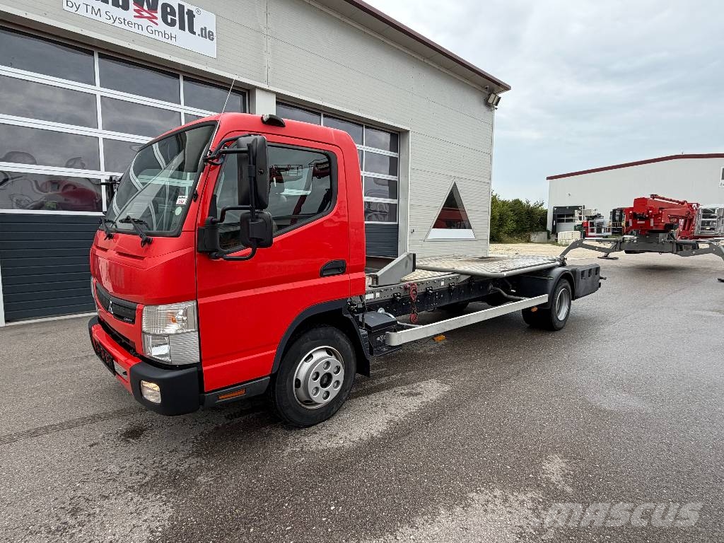 Mitsubishi Fuso Canter Transporter für Teupen LEO 30T Raupena Furgoni altro