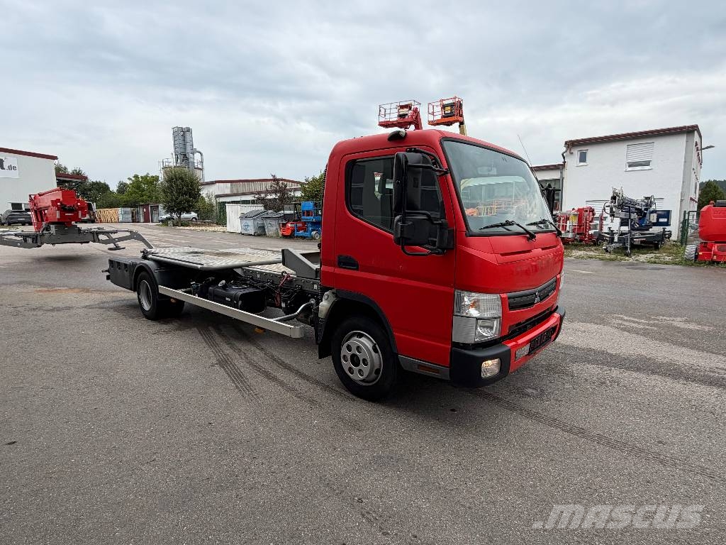 Mitsubishi Fuso Canter Transporter für Teupen LEO 30T Raupena Furgoni altro