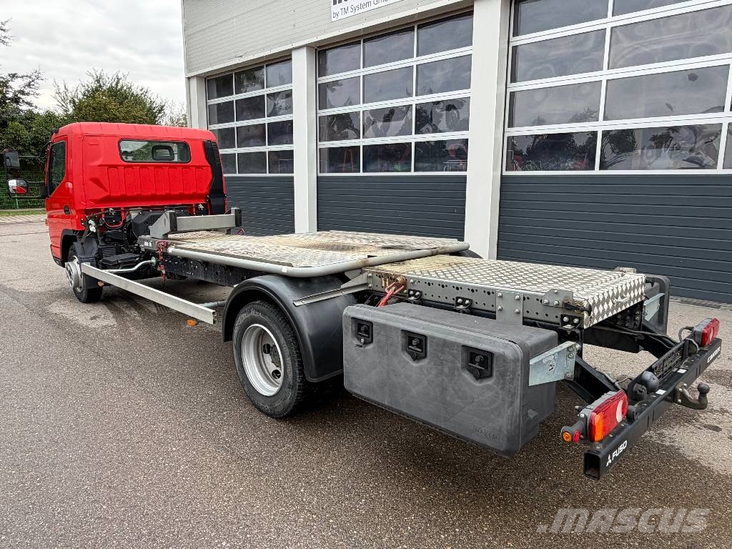 Mitsubishi Fuso Canter Transporter für Teupen LEO 30T Raupena Furgoni altro