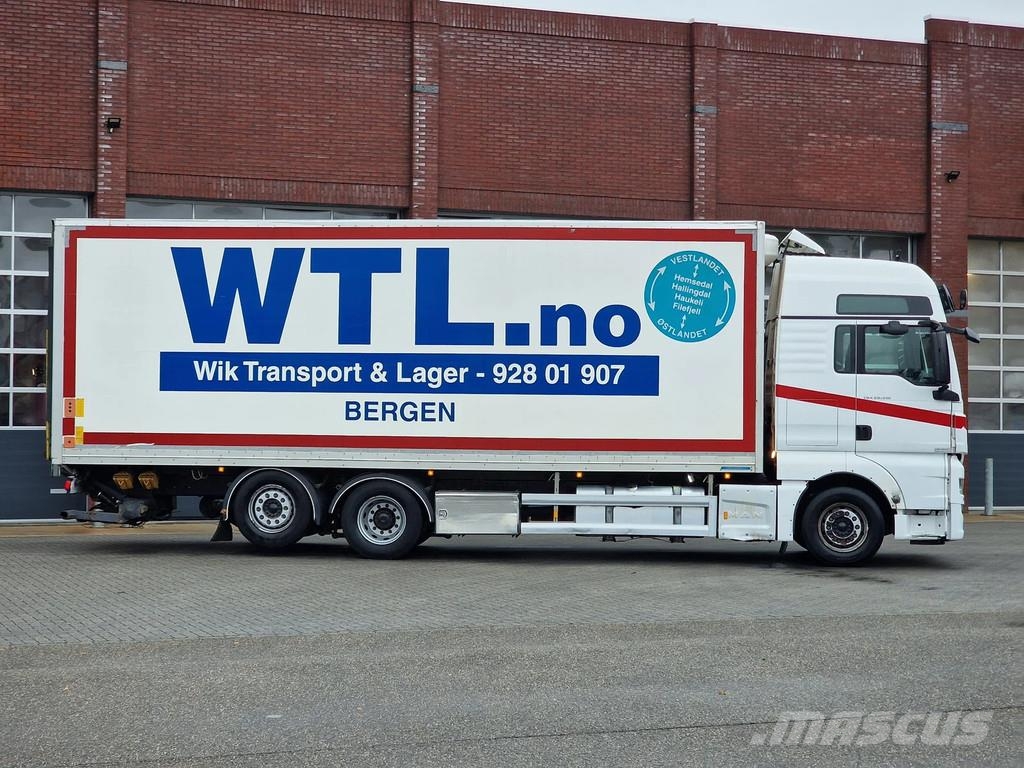 MAN TGX 26 510 6x2 - Box with sidedoors - Retarder - L Furgons