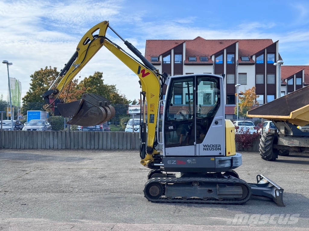 Wacker Neuson EZ36 EZ38 2 Löffel MS 03 ミニ油圧ショベル 7t以下（ミニユンボ・ミニディガー）