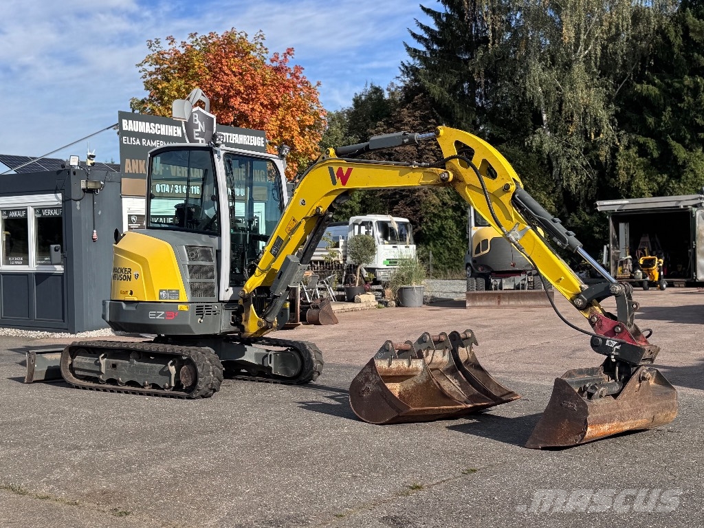 Wacker Neuson EZ36 EZ38 2 Löffel MS 03 ミニ油圧ショベル 7t以下（ミニユンボ・ミニディガー）