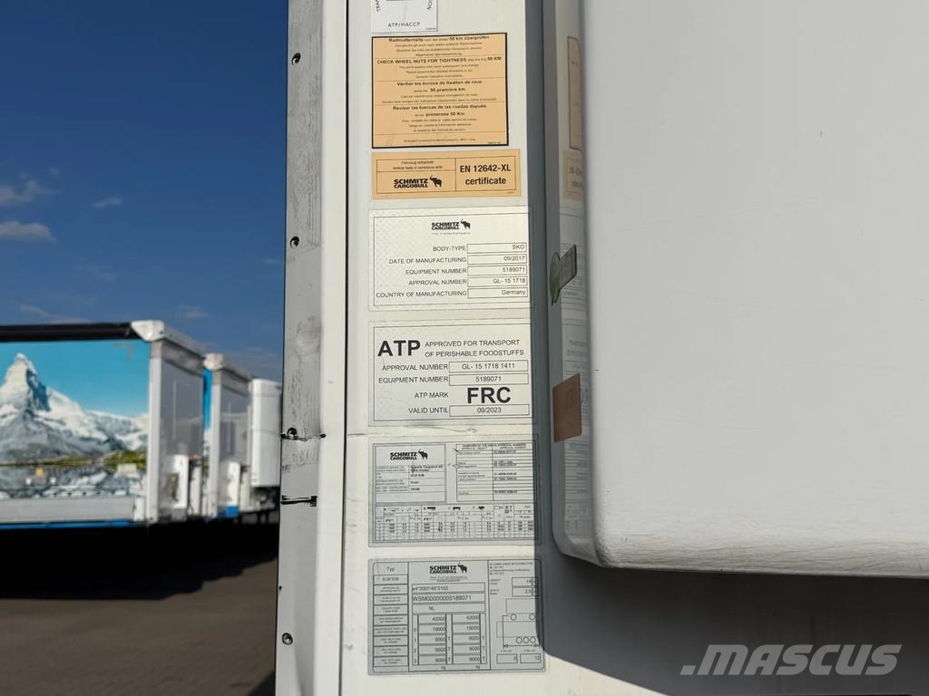 Schmitz Cargobull N/A Thermo King SLXi 300 / Disc-Brakes Koel-vries opleggers