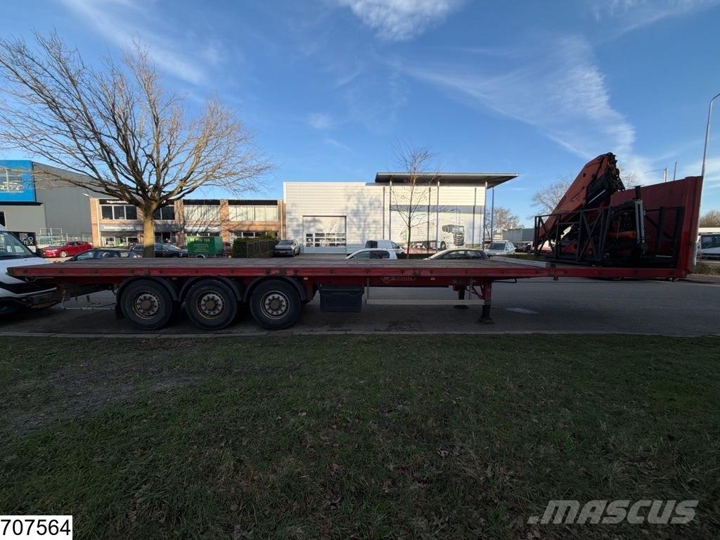 Samro open laadbak Palfinger PK 15500 Roller crane Lavapuoliperävaunut