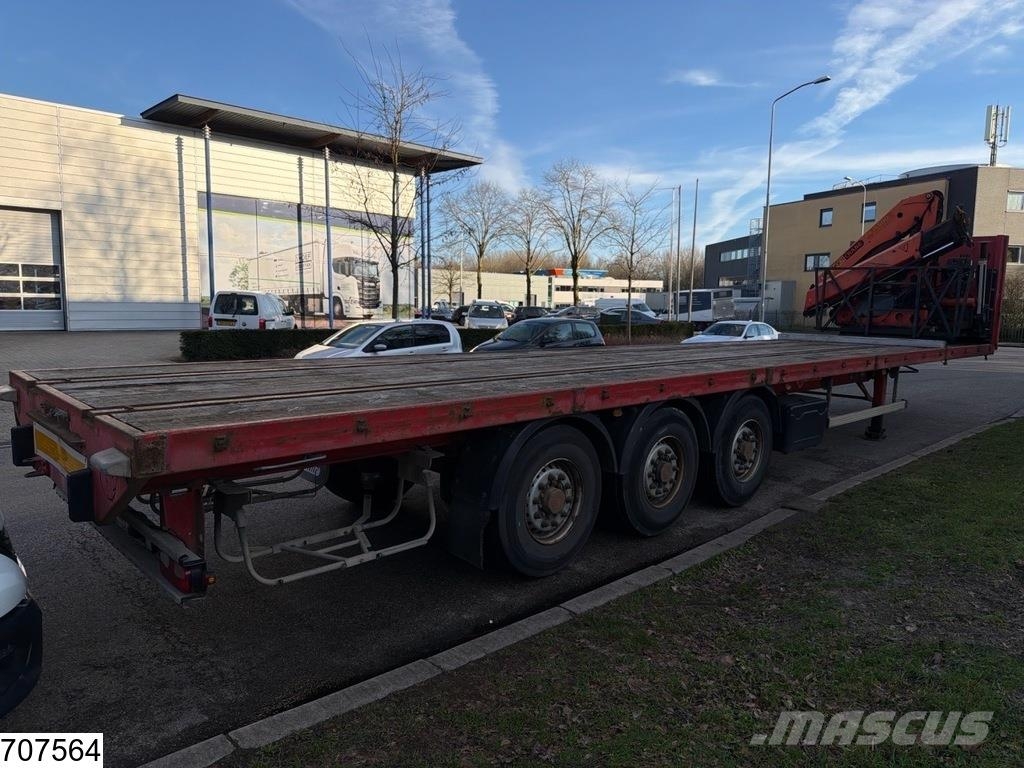Samro open laadbak Palfinger PK 15500 Roller crane Lavapuoliperävaunut