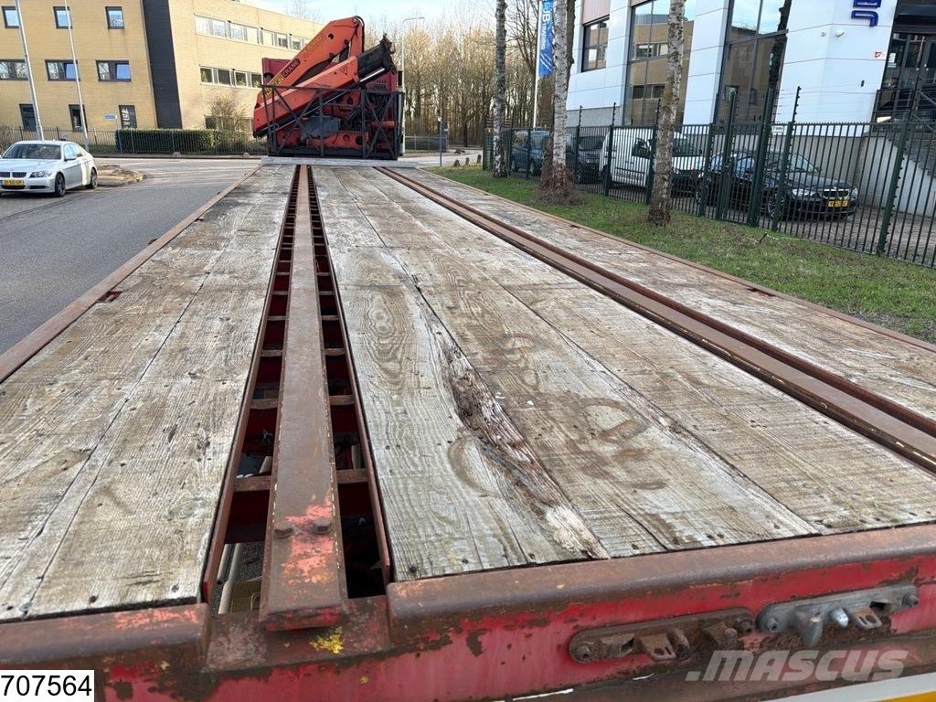 Samro open laadbak Palfinger PK 15500 Roller crane Lavapuoliperävaunut