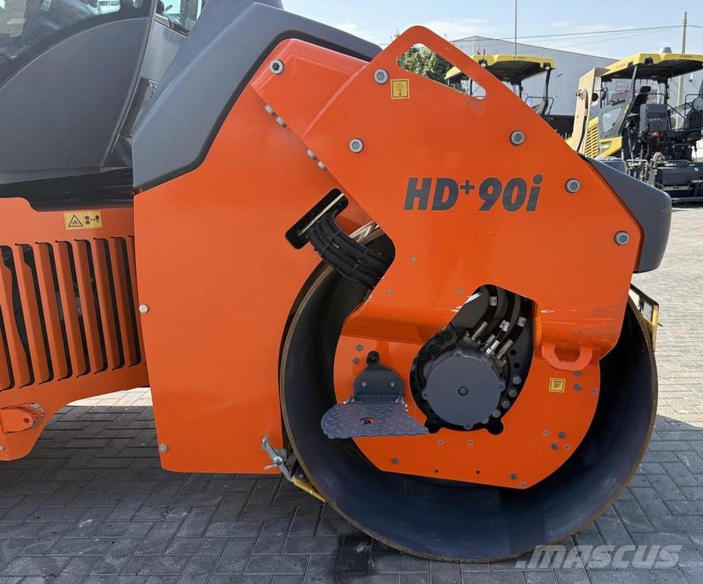 Hamm HD+ 90i VV مداحل ثنائية الاسطوانة