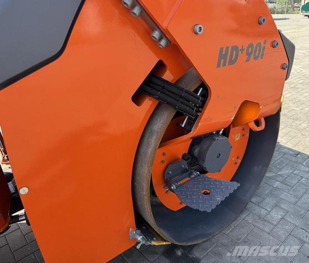 Hamm HD+ 90i VV مداحل ثنائية الاسطوانة