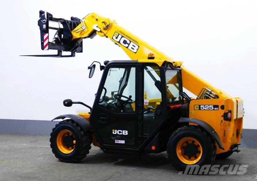 JCB 525 - 60 HiViz T4 4x4x4 - 6m / 2.5t. Q - Fit 伸缩臂叉装车|叉装车