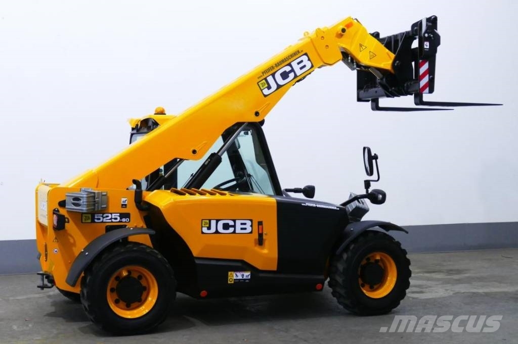 JCB 525 - 60 HiViz T4 4x4x4 - 6m / 2.5t. Q - Fit 伸缩臂叉装车|叉装车