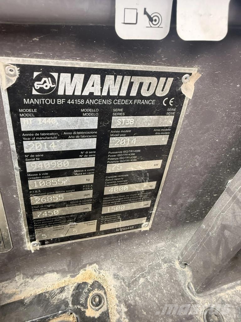 Manitou MT 1440 MT 1440 Teleskoplader