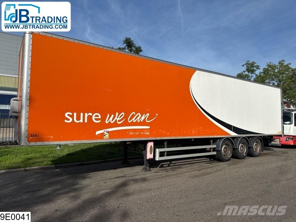 Fruehauf gesloten bak Semi remorque fourgon