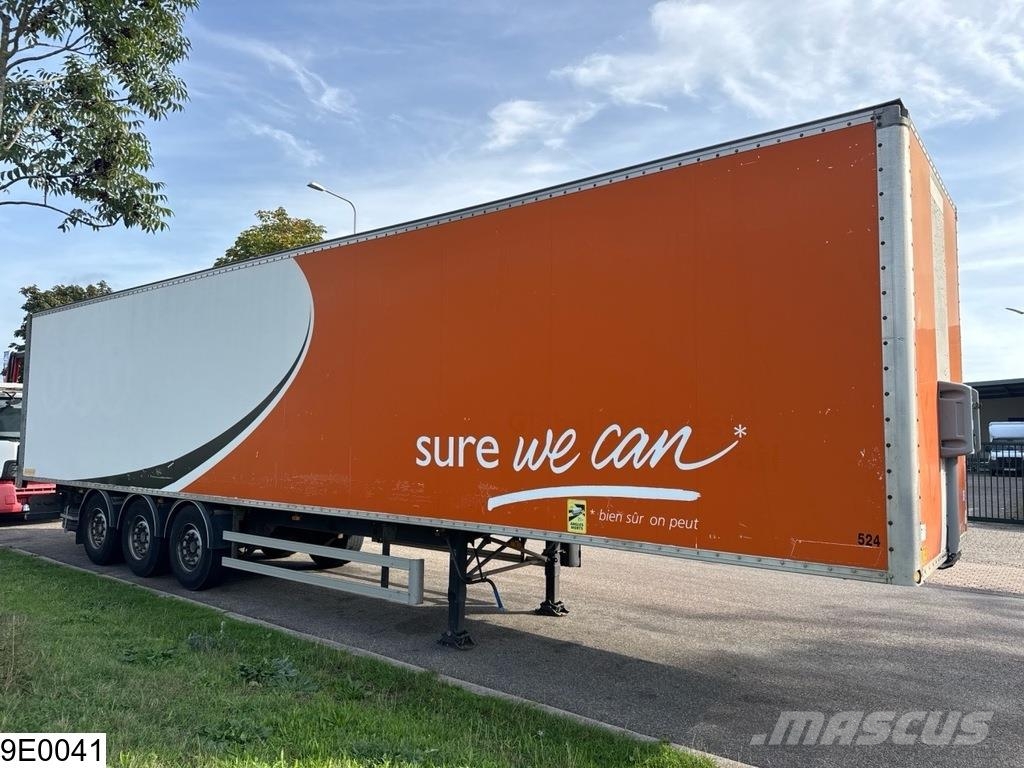 Fruehauf gesloten bak Semi remorque fourgon