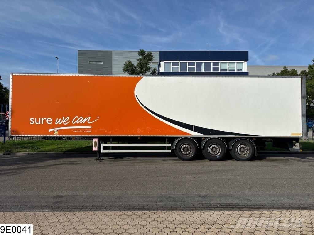 Fruehauf gesloten bak Semi remorque fourgon