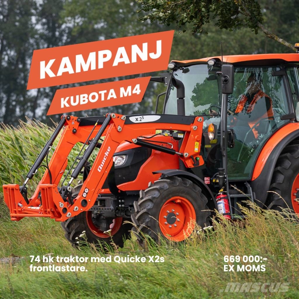 Kubota M 4073 Traktori