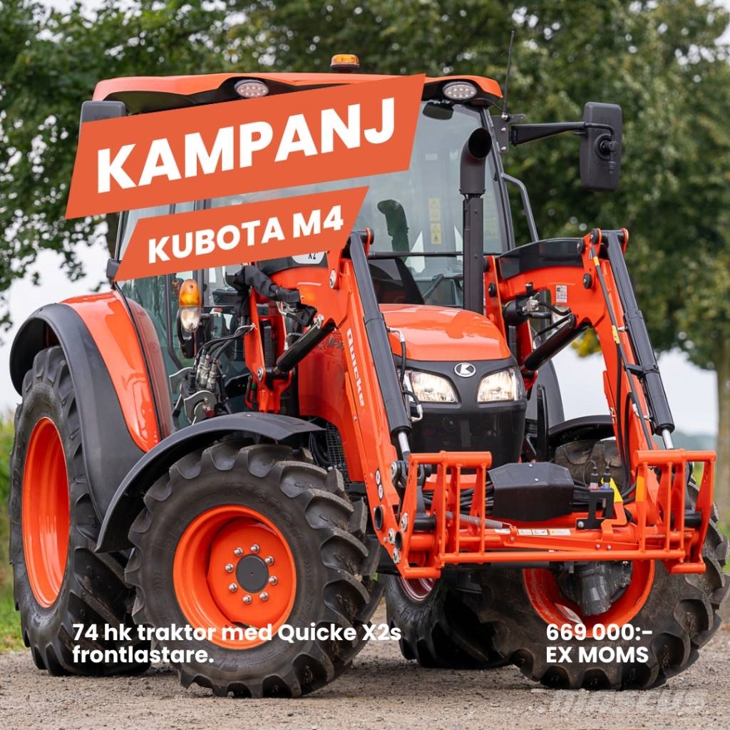 Kubota M 4073 Traktori
