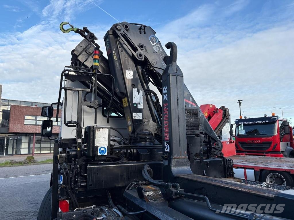 Volvo FE 320 + HIAB 166 ES -3---3X EXT. + MULTILIFT 21to Vrachtwagen met containersysteem