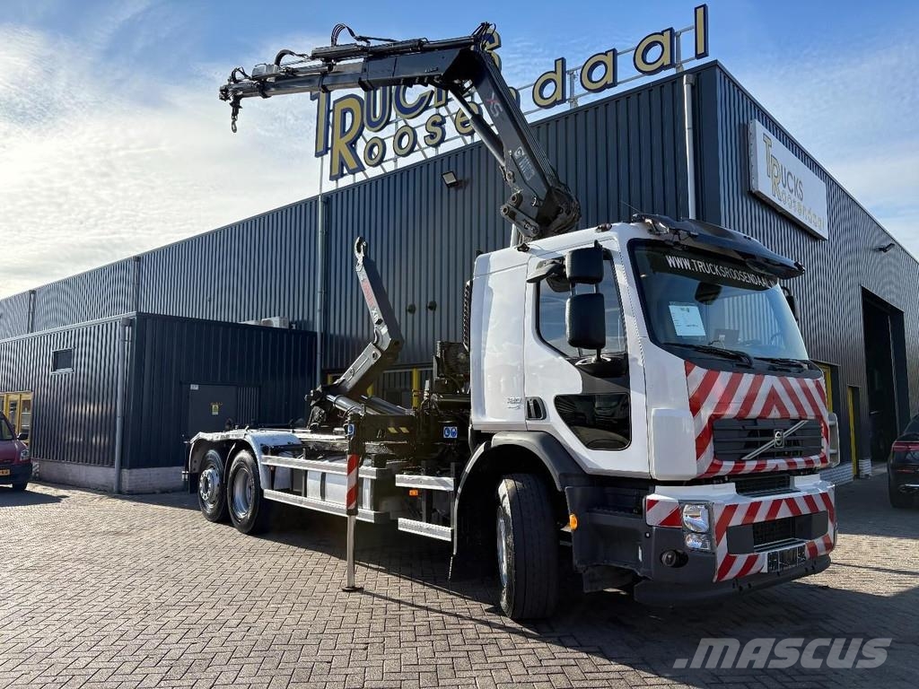 Volvo FE 320 + HIAB 166 ES -3---3X EXT. + MULTILIFT 21to Vrachtwagen met containersysteem