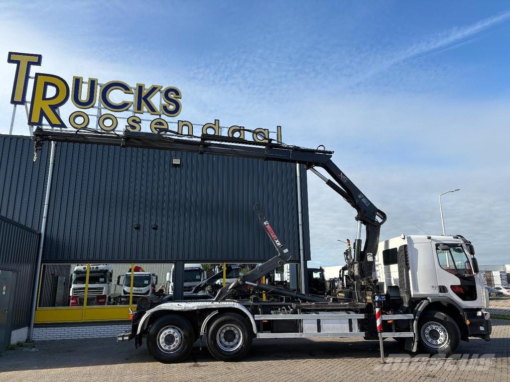 Volvo FE 320 + HIAB 166 ES -3---3X EXT. + MULTILIFT 21to Vrachtwagen met containersysteem