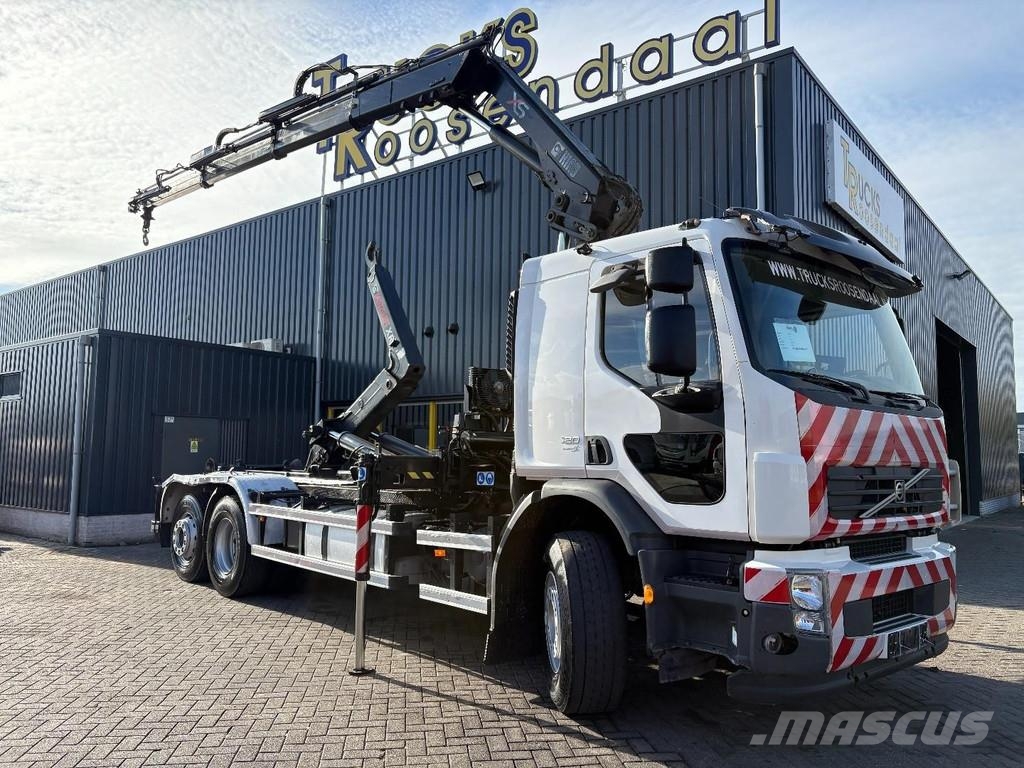 Volvo FE 320 + HIAB 166 ES -3---3X EXT. + MULTILIFT 21to Vrachtwagen met containersysteem