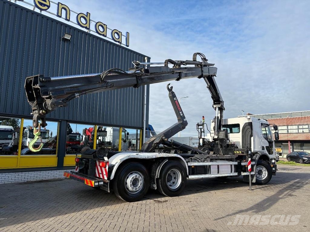 Volvo FE 320 + HIAB 166 ES -3---3X EXT. + MULTILIFT 21to Vrachtwagen met containersysteem