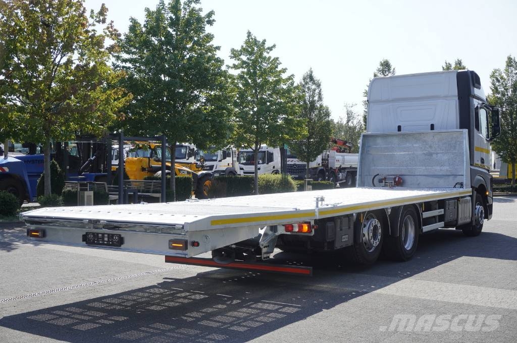 Mercedes-Benz Actros 2540 6×2 / 90 tho. km! / NEW GALVANIZED tow Camiones de superficie plana/cabrestantes