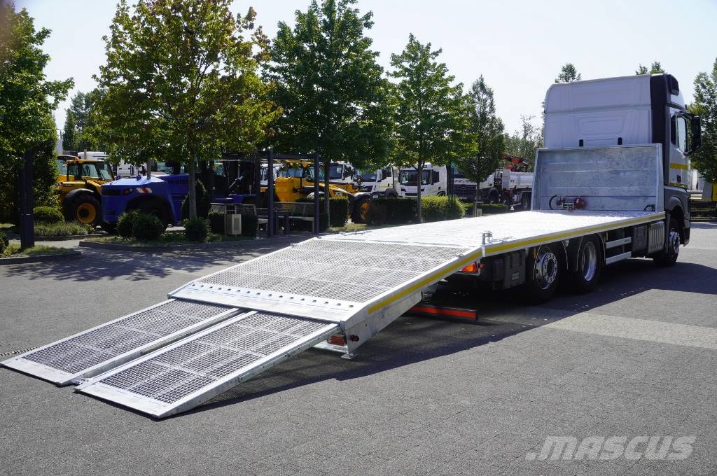 Mercedes-Benz Actros 2540 6×2 / 90 tho. km! / NEW GALVANIZED tow Camiones de superficie plana/cabrestantes